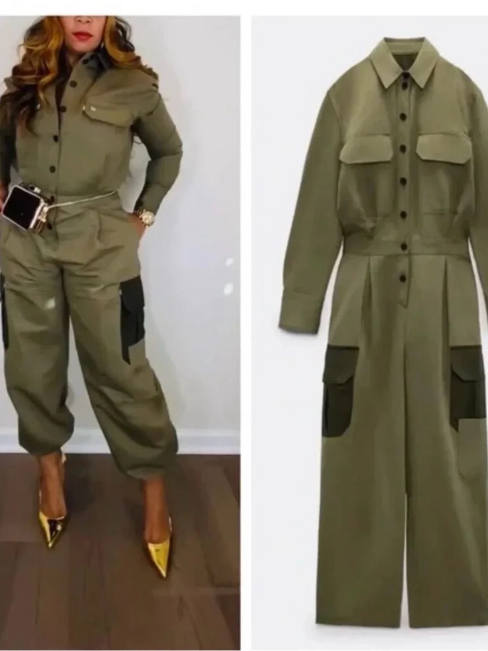 Zara long lapel